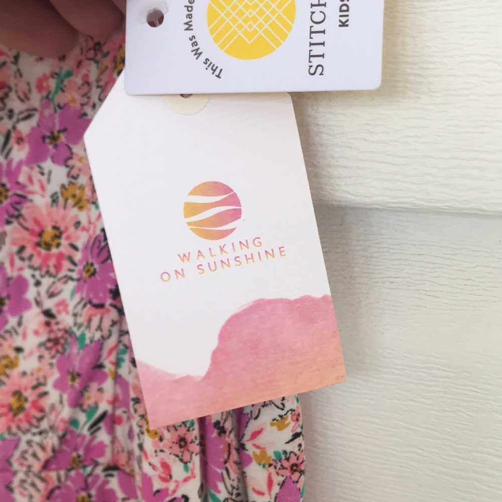 Walking On Sunshine Strapped Dress - Picture 5 of 8